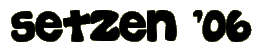 Setzen '06 Logo